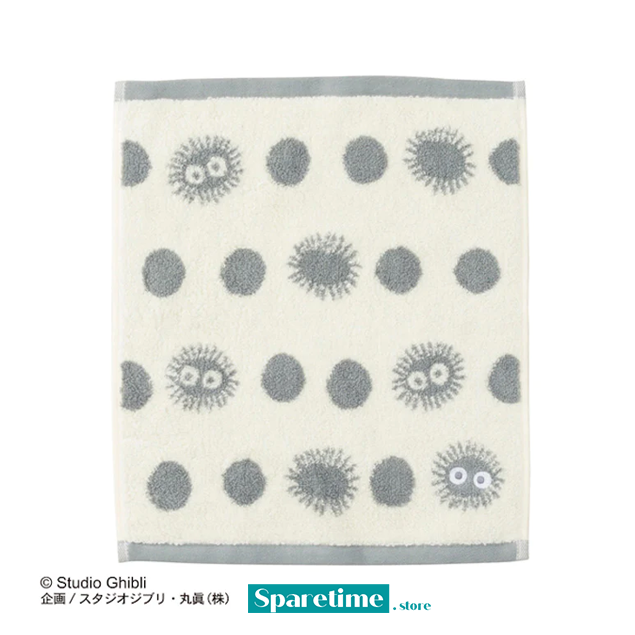 Studio Ghibli Soot Sprite Silhouette Towel, Marushin Towels