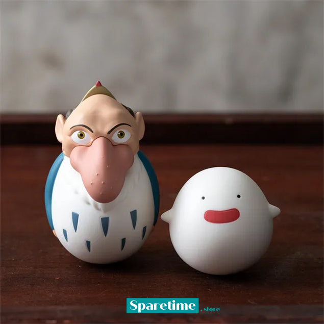 Tilting Figure Collection The Gray Heron and Warawara "The Boy and The Heron"