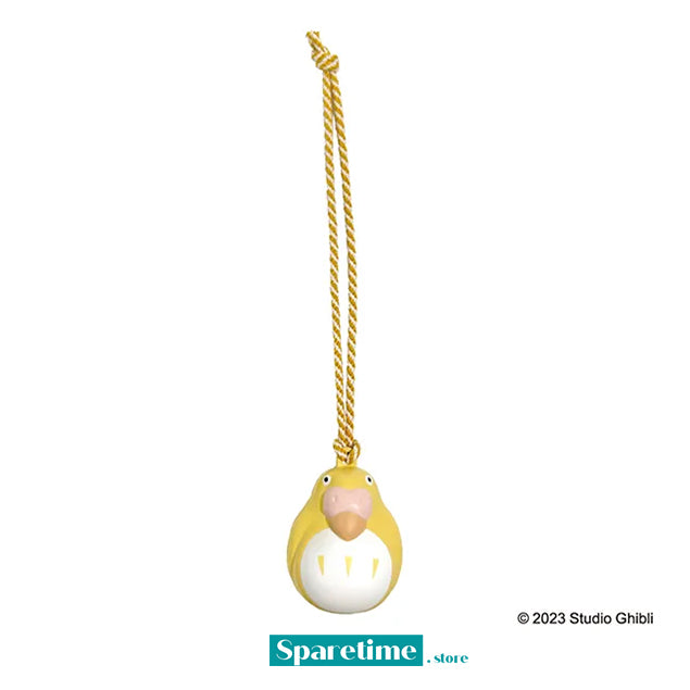 Parakeet Yellow Bell Keychain "The Boy and The Heron"