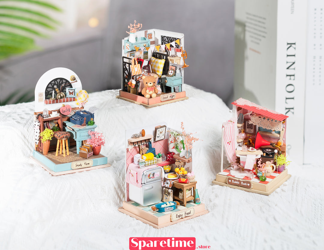 Little & Warm Space Series (4 kits) - Rolife Miniature Dollhouse