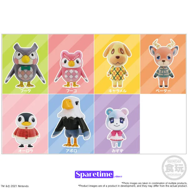 Animal Crossing New Horizons Tomodachi Doll Vol 3 (SET) "Animal Crossing", Bandai Shokugan