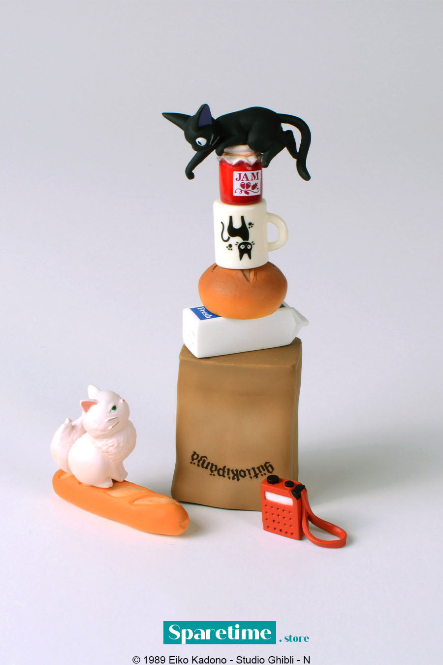 Jiji Nosechara Assortment "Kiki's Delivery Service" (Box/4), Ensky Stacking Figure