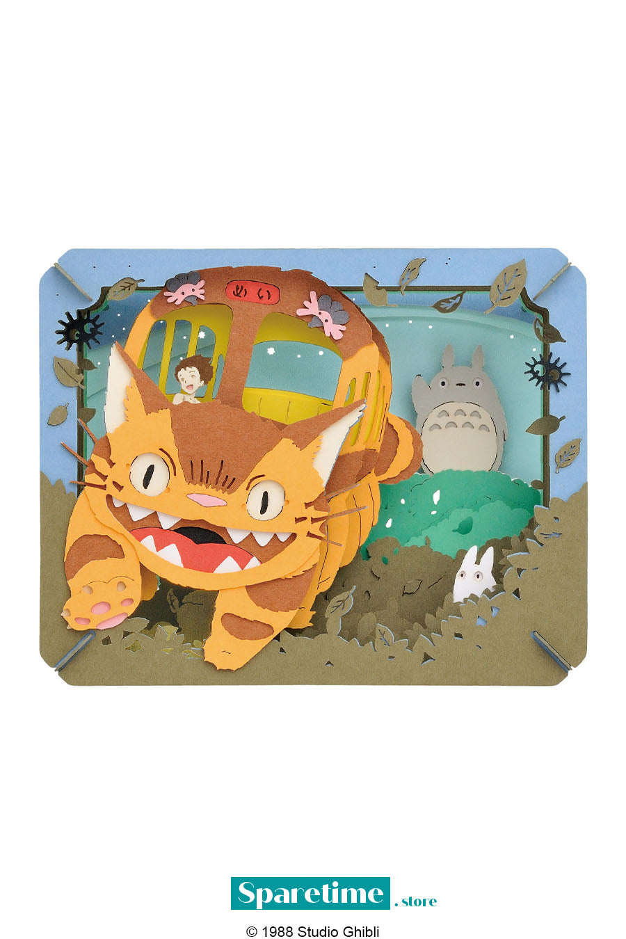 Catbus Looking for Mei "My Neighbor Totoro", Ensky Paper Theater PT-101