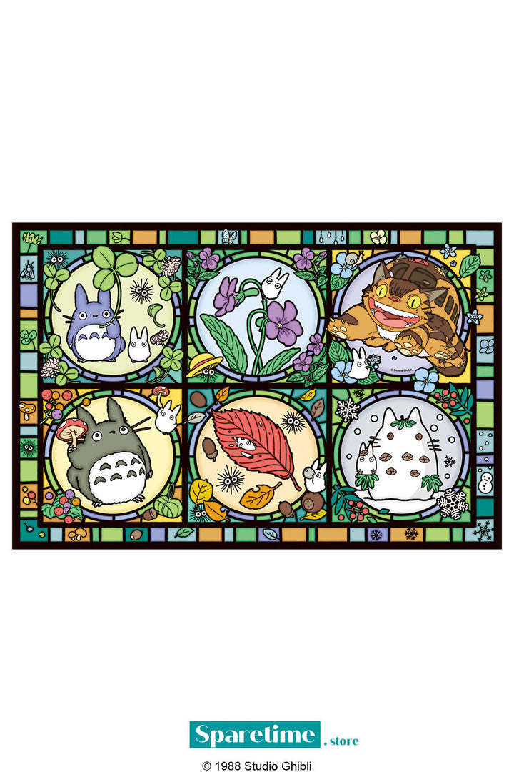 Totoro Season's Tidings (Large) Artcrystal Puzzle "My Neighbor Totoro", Ensky Artcrystal Puzzle 1000-AC012