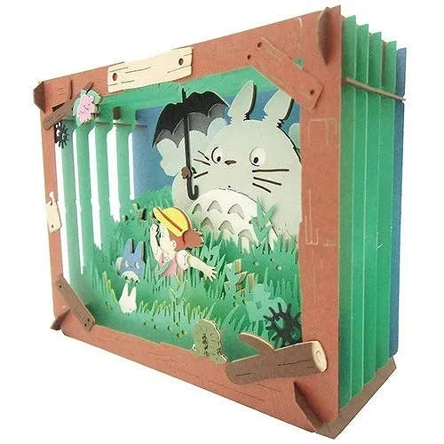 Totoro Strolls Through the Fields "My Neighbor Totoro", Ensky Paper Theater