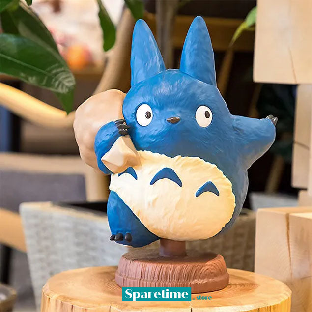Found You! Medium Blue Totoro Statue "My Neighbor Totoro", Benelic