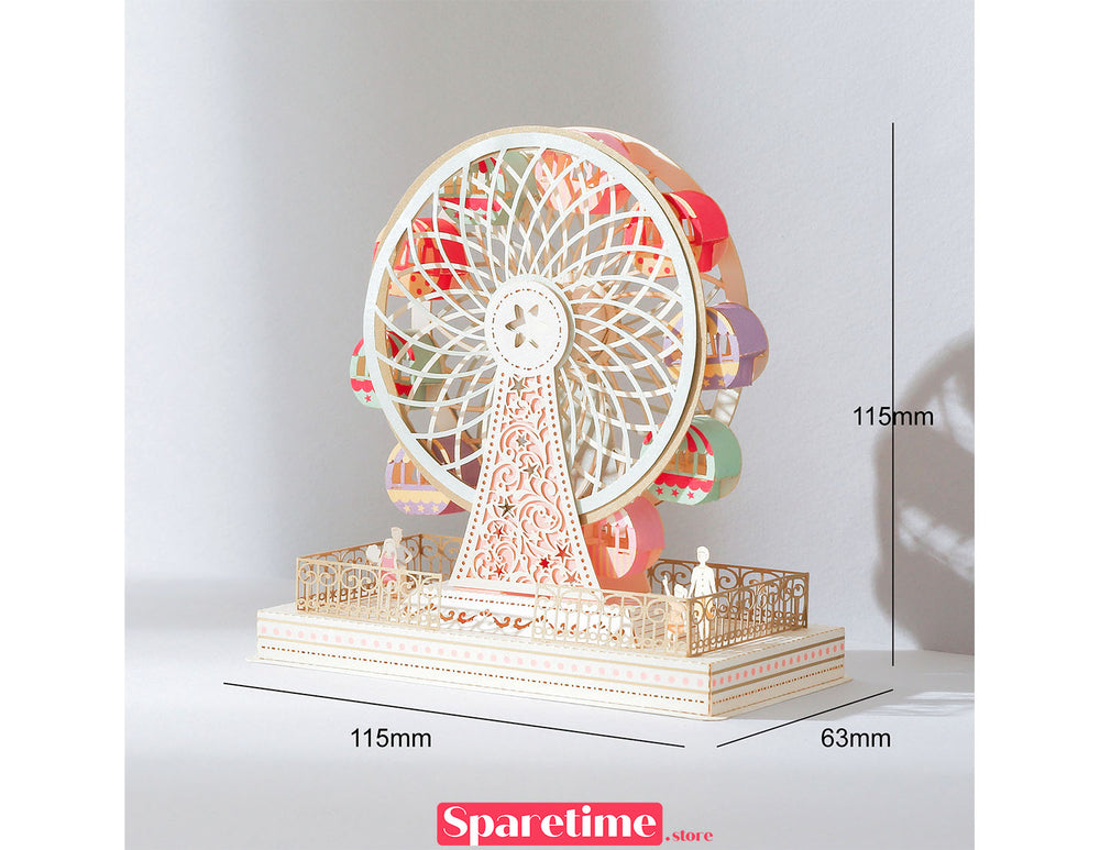 Good Times landscape / Ferris Wheel 3d puzzles paper craft diy