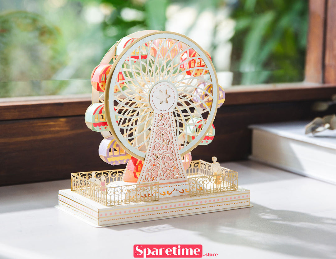 Good Times landscape / Ferris Wheel 3d puzzles paper craft diy