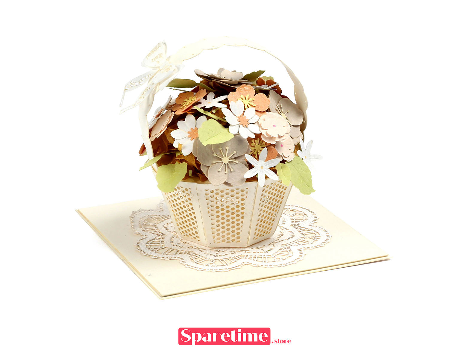 Good Times landscape / Flower Baskets 3d paper craft puzzle DIY