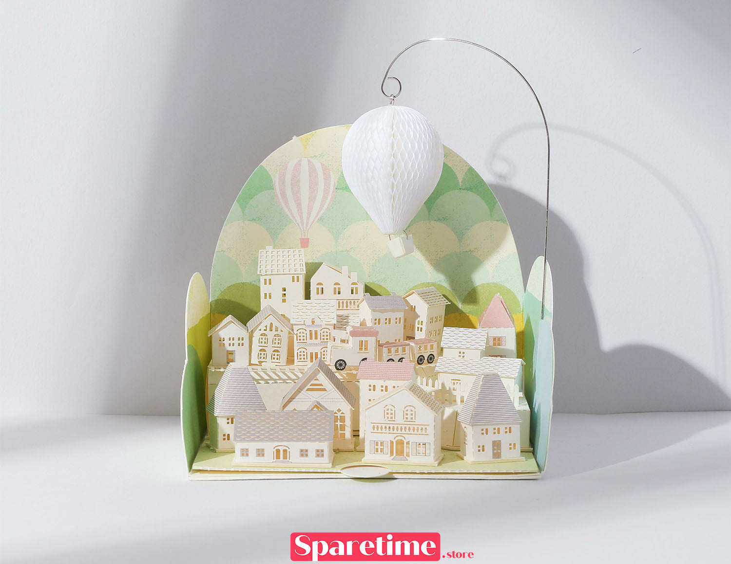 Memorial Day Landscapes / Balloon Trip 3d paper craft puzzle diy