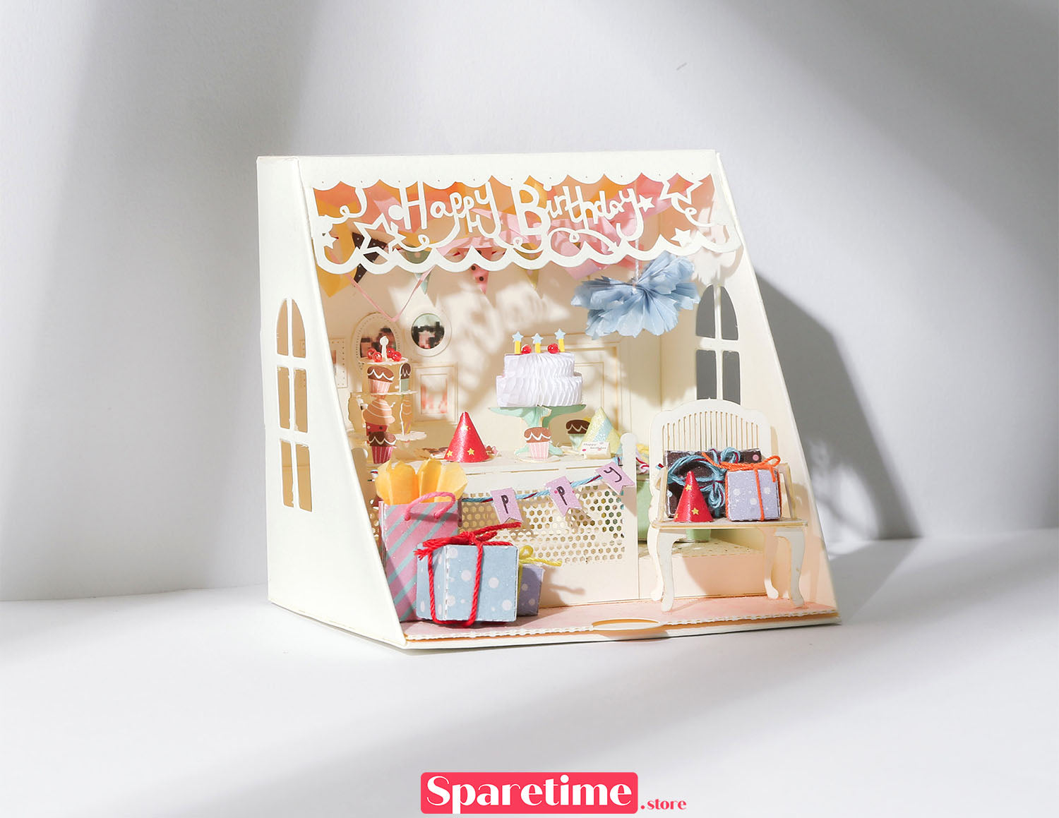 Memorial Day Landscapes / Birthday Party 3d paper craft puzzle diy