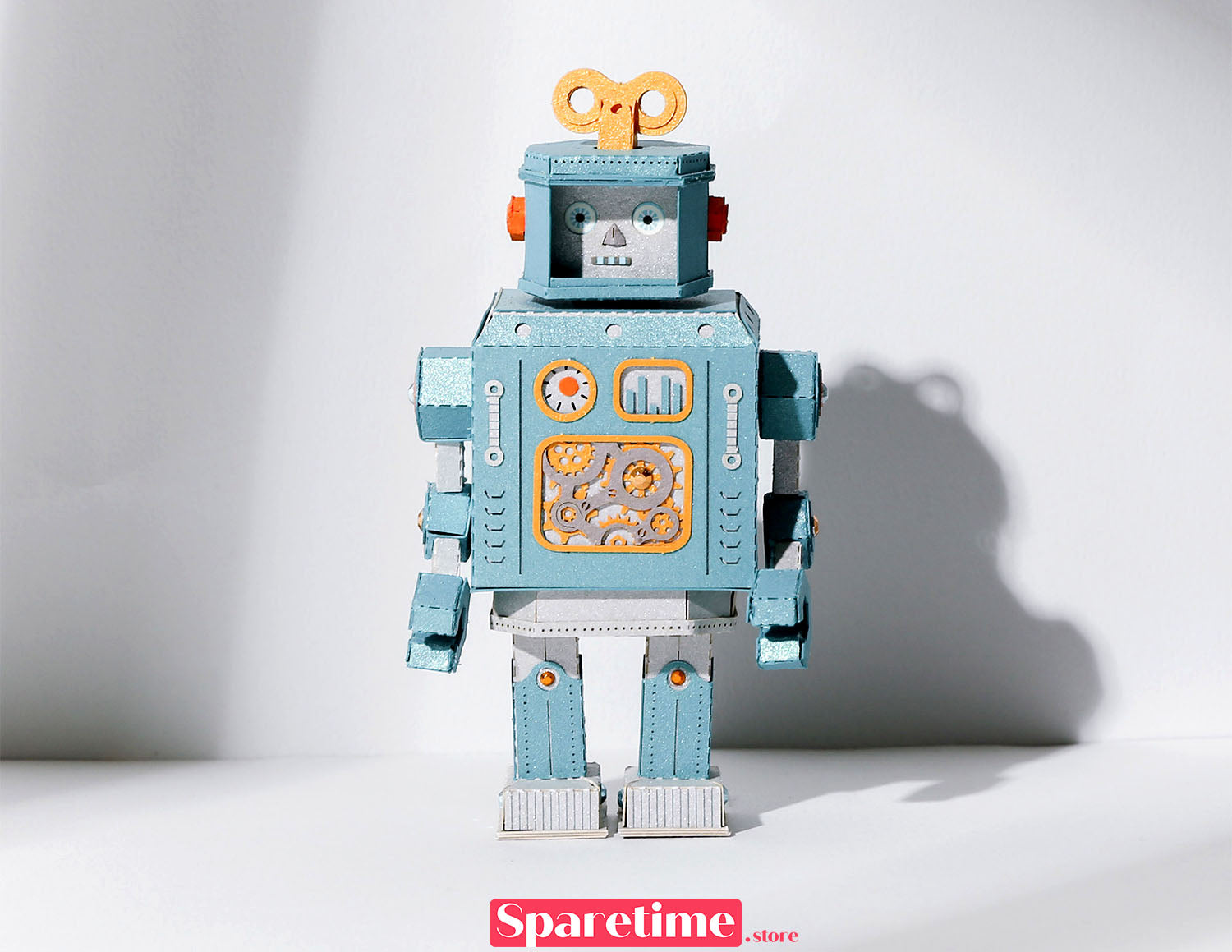 Robot DIY Kit / Dynamic Robot jeancard 3d paper craft puzzle diy