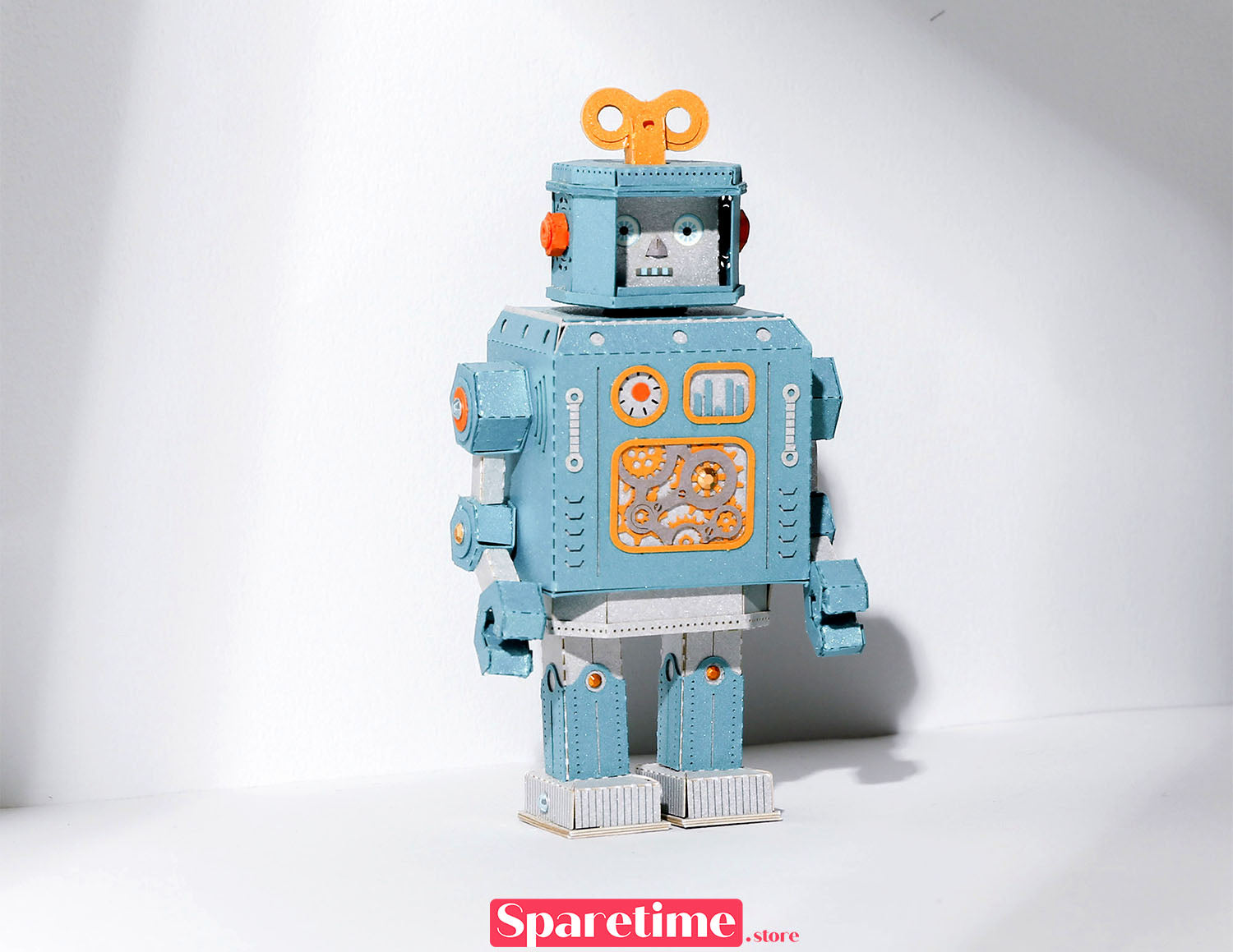 Robot DIY Kit / Dynamic Robot jeancard 3d paper craft puzzle diy