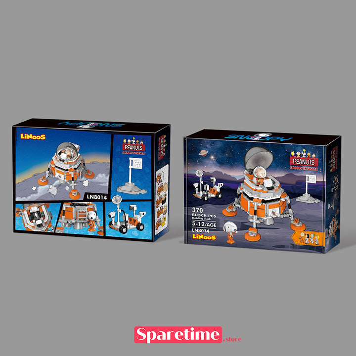 Peanuts Snoopy Space Lunar Module Bricks
