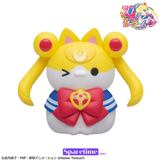 Sailor Mewn Vol 2. Set (w/gift) "Pretty Guardian Sailor Moon", Megahouse Mega Cat Project