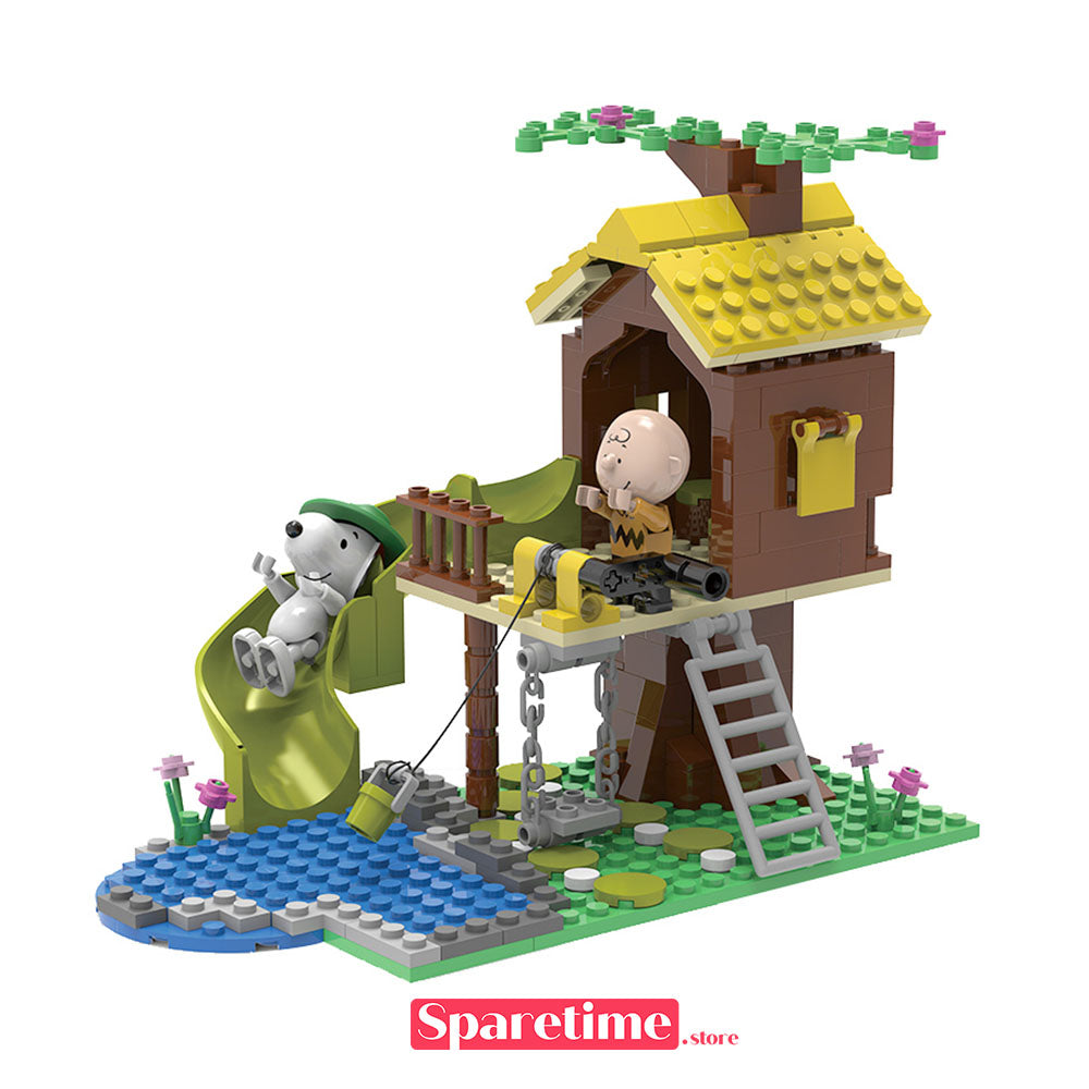 Peanuts Snoopy Treehouse Bricks Set