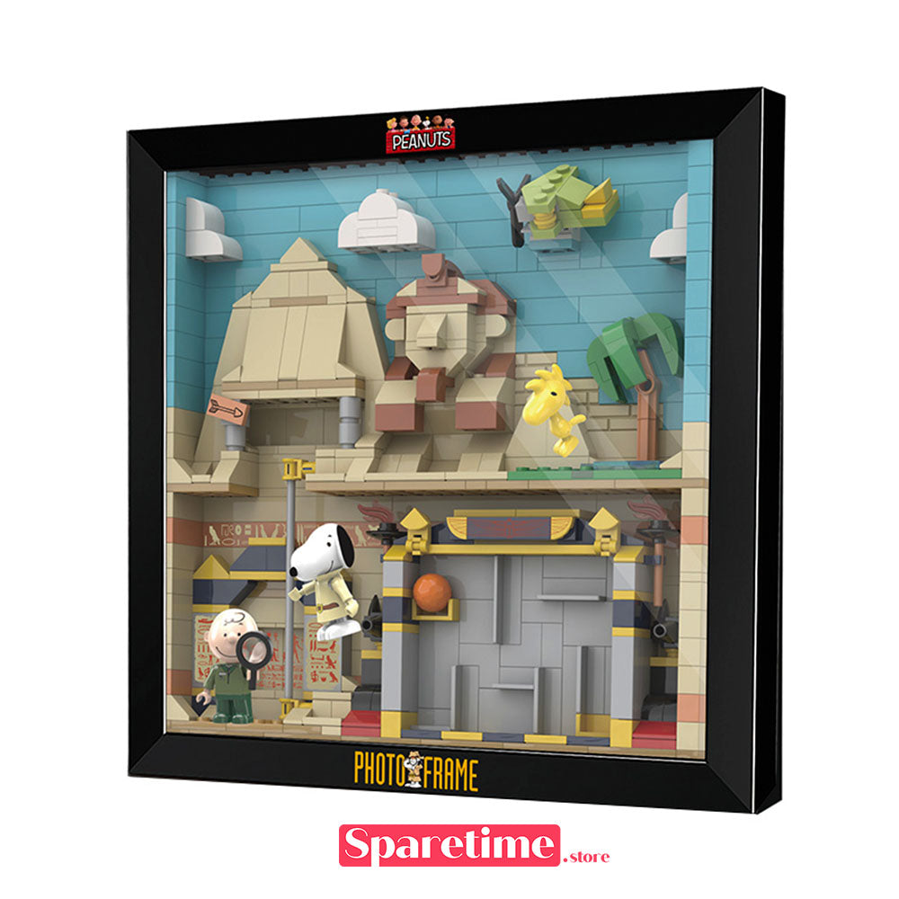 Peanuts Snoopy Jungle Adventure Anniversary Photo Frame Building Block