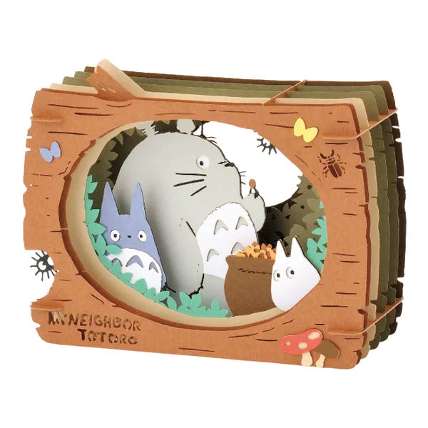Totoro in Log "My Neighbor Totoro", Ensky Paper Theater