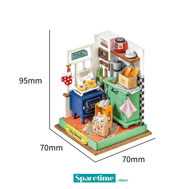 Rolife Afternoon Baking Time DIY Miniature House