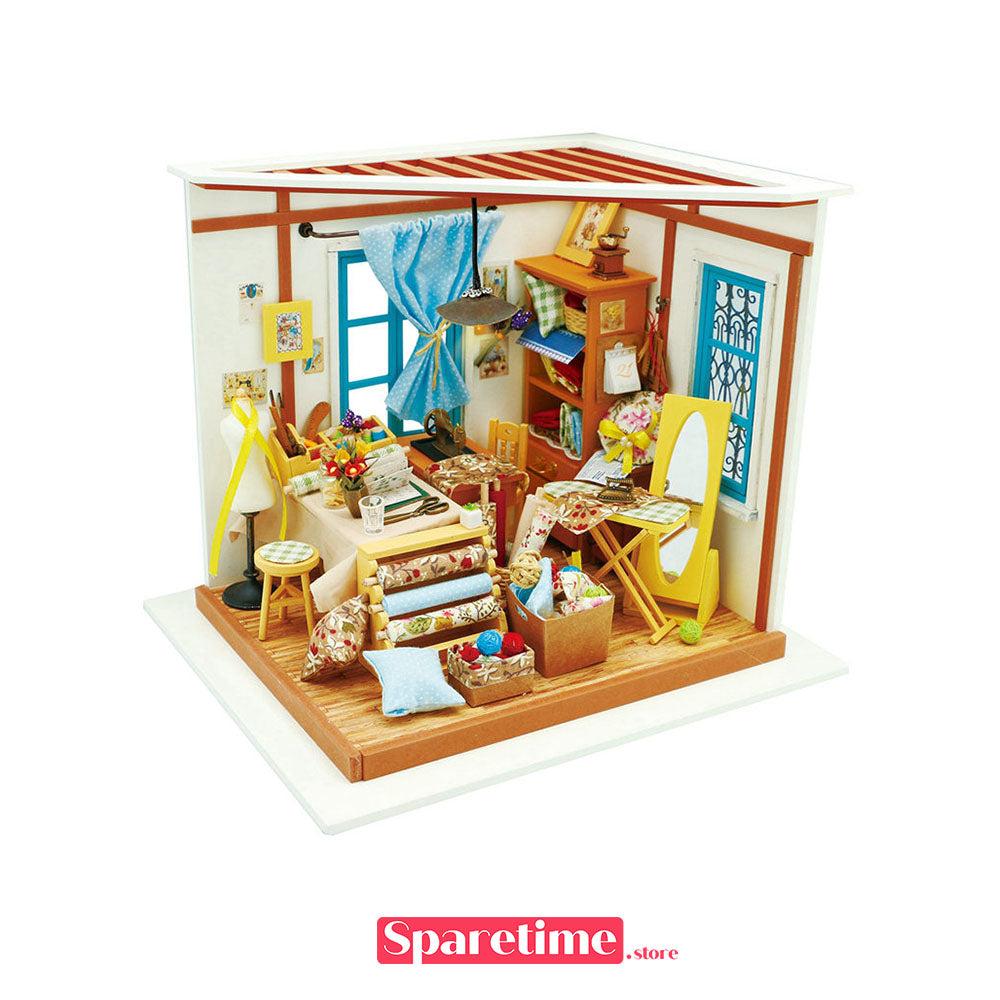 Rolife Lisa's Tailor Miniature Dollhouse kit robotime
