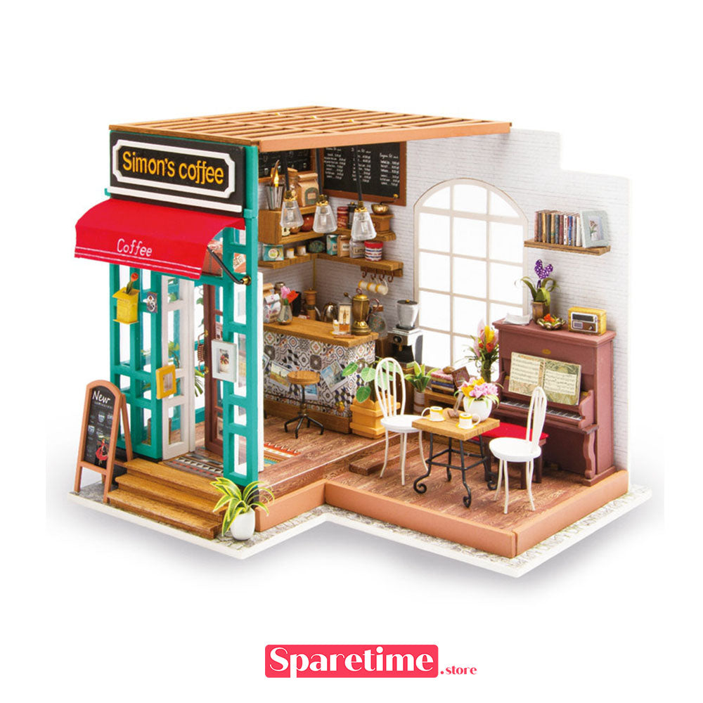 Rolife Simon’s Coffee Miniature Dollhouse kit