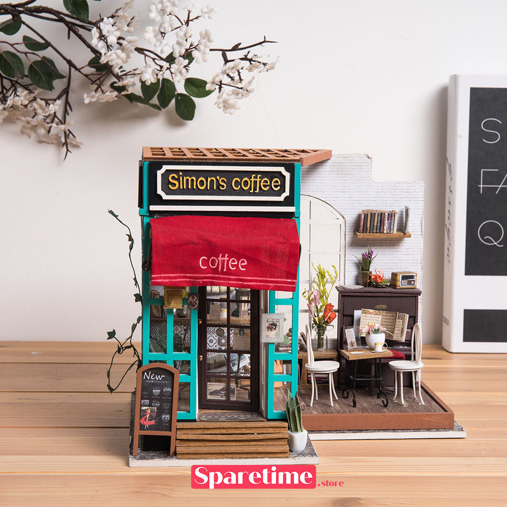 Diy miniature coffee shop deals