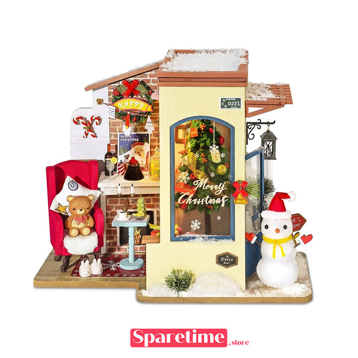 Rolife Snow House Miniature Dollhouse kit