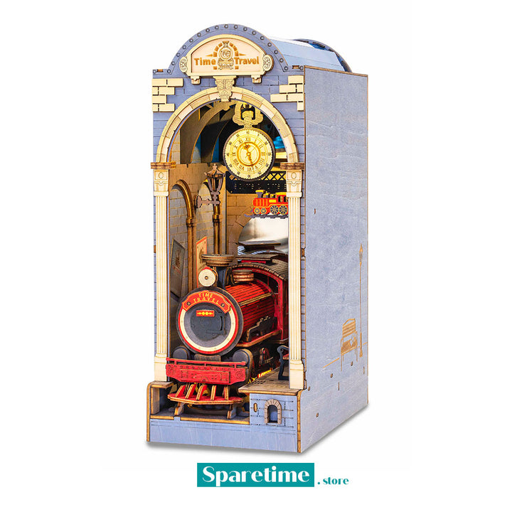 Rolife Time Travel 3D Wooden DIY Miniature House Book Nook TGB04