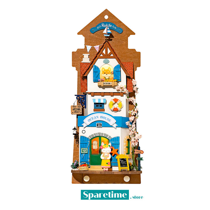 Rolife Island Dream Villa DIY Wall Hanging Miniature House Kit DS022