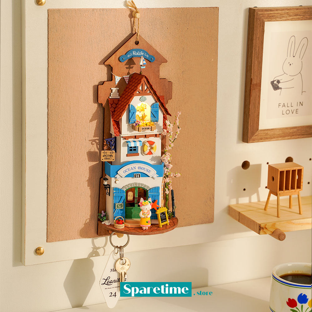 Rolife Island Dream Villa DIY Wall Hanging Miniature House Kit DS022