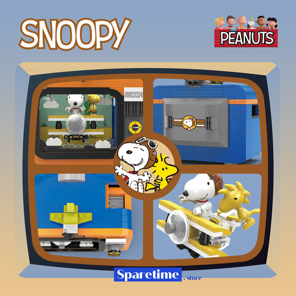 Peanuts Snoopy airplane TV