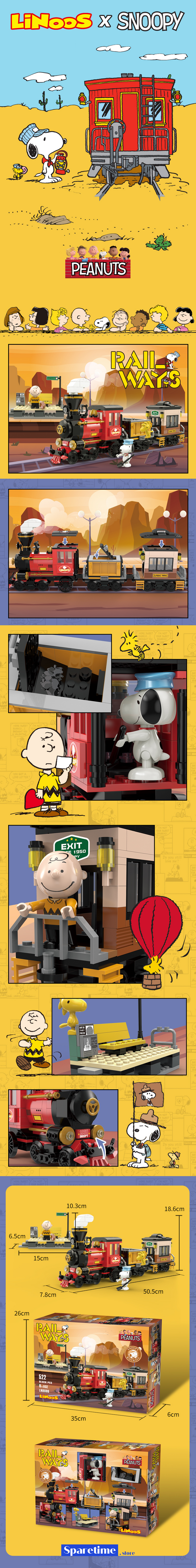 Peanuts Snoopy Train