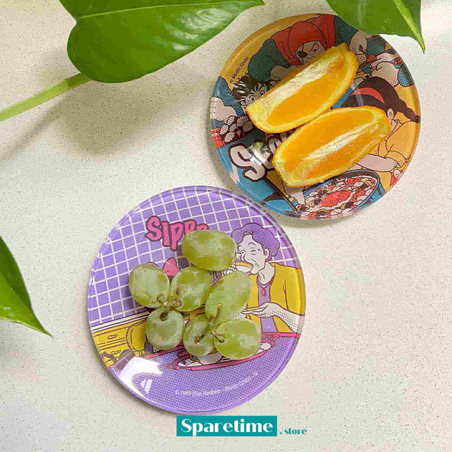 Castle in The Sky Yummy Mini Glass Plate (Second!)