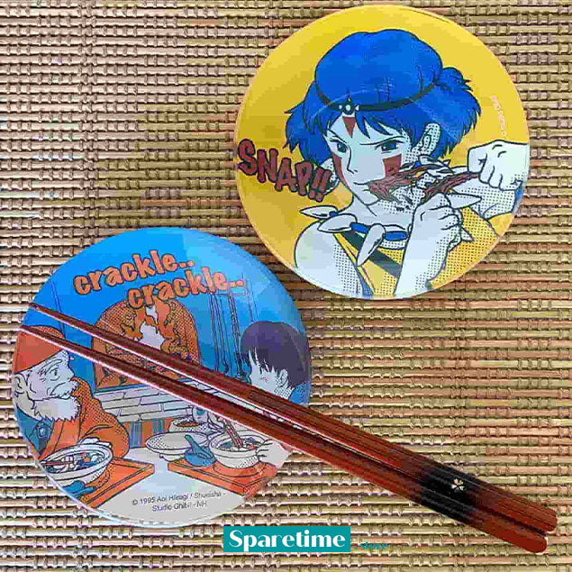 Princess Mononoke Yummy Mini Glass Plate (Snap!!)