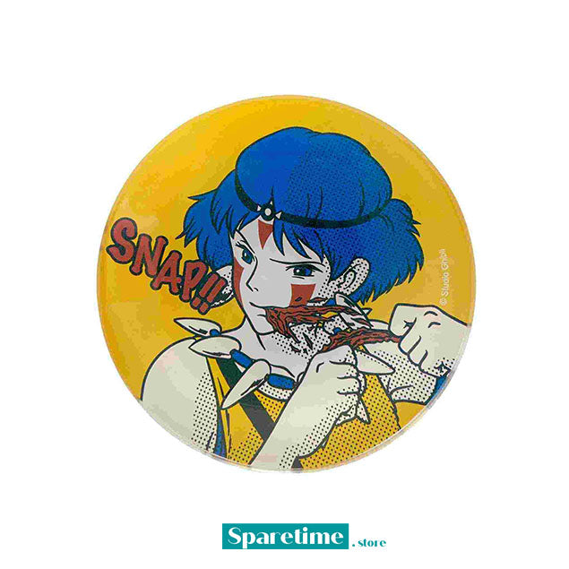 Princess Mononoke Yummy Mini Glass Plate (Snap!!)