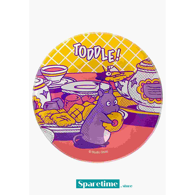 Spirited Away Yummy Mini Glass Plate (Toddle!)