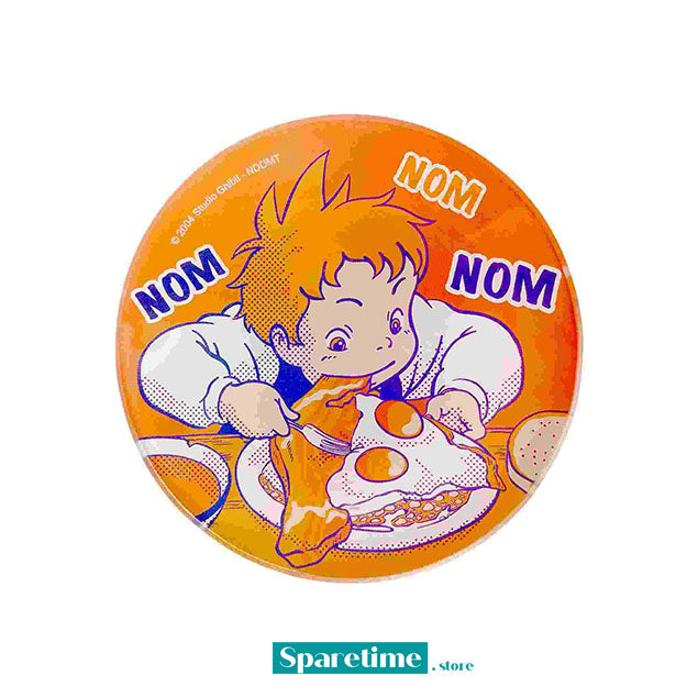 Howl’s Moving Castle Yummy Mini Glass Plate (Nom Nom)