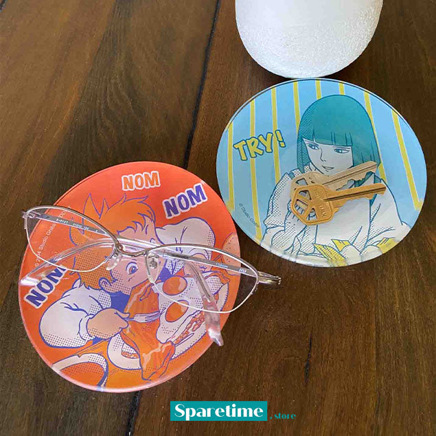 Howl’s Moving Castle Yummy Mini Glass Plate (Nom Nom)