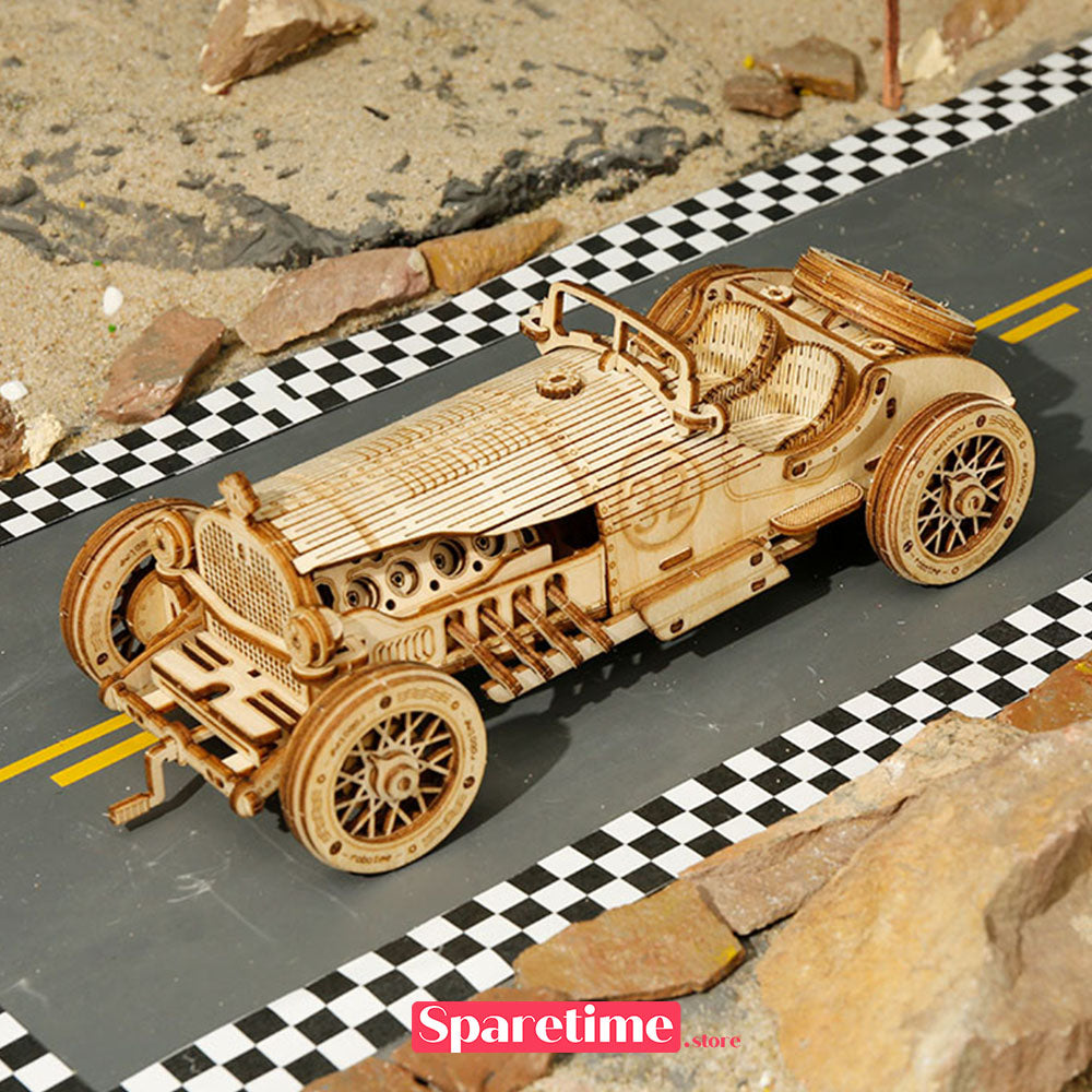 Rokr Grand Prix Car 3D Wooden Puzzle
