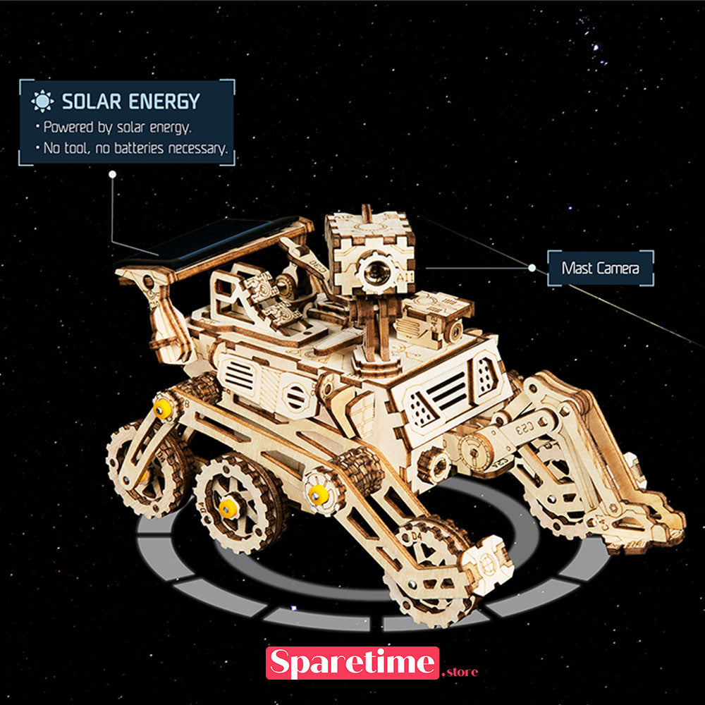 Rokr Harbinger Rover Space Rover Solar Energy Car 3D Wooden Puzzles