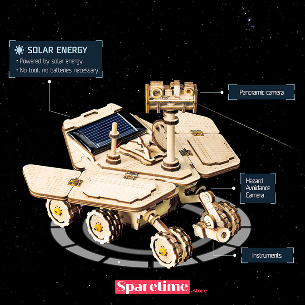 Rokr Vagabond Rover Space Rover Solar Energy Car 3D Wooden Puzzles