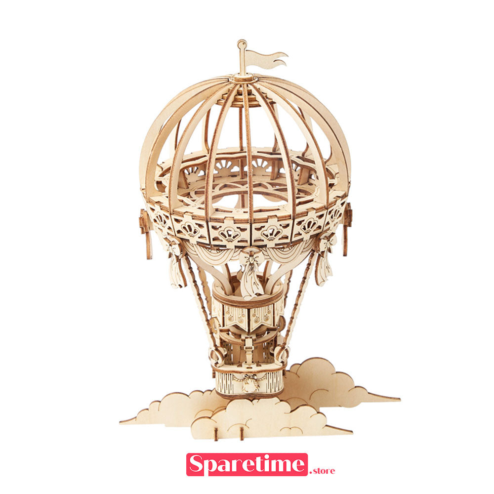 Robotime Rolife Hot Air Balloon 3D Wooden Puzzle