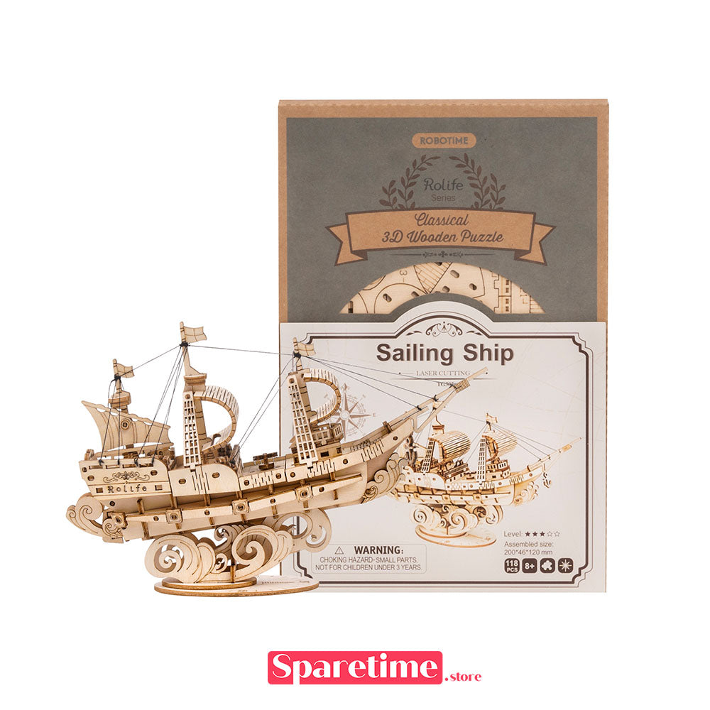 Rolife Sailling Ship 3D Wooden Puzzles