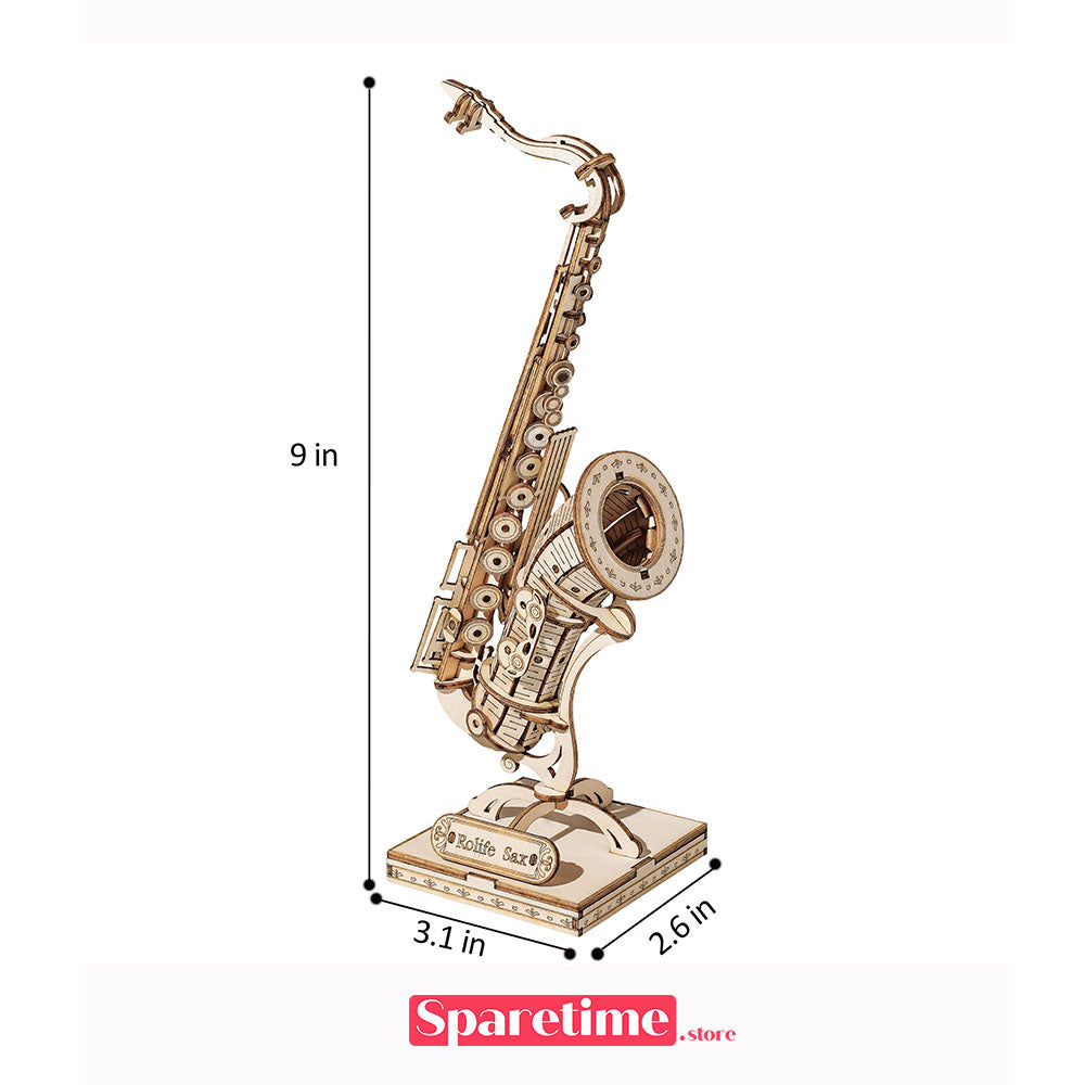 Rolife Saxophone 3D Wooden Puzzles