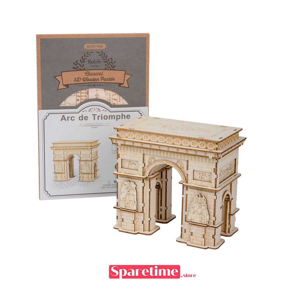 Rolife Arc de Triomphe 3D Wooden Puzzle