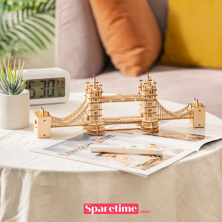 Rolife Tower Bridge With Lights 3D Wooden Puzzles