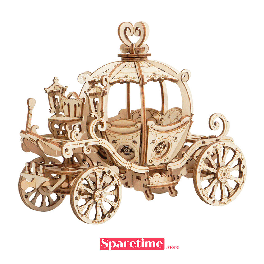Rolife Pumpkin Carriage 3D Wooden Puzzle robotime